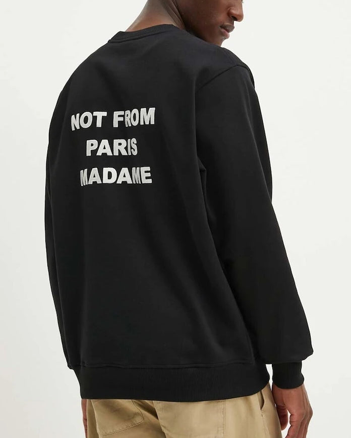 Pamuklu sweatshirt Drôle de Monsieur