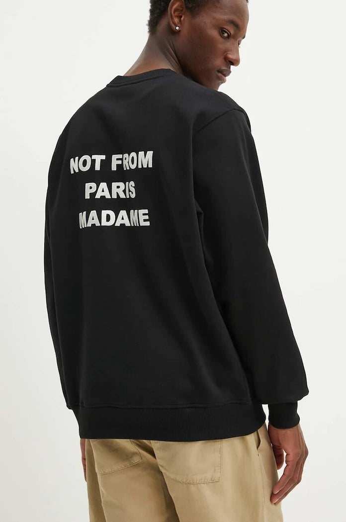 Pamuklu sweatshirt Drôle de Monsieur