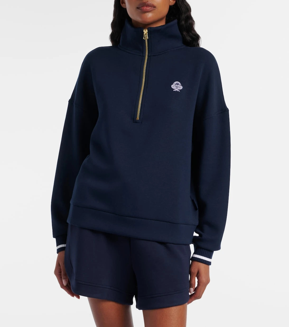 Varley - Bertie yarım fermuarlı sweatshirt
