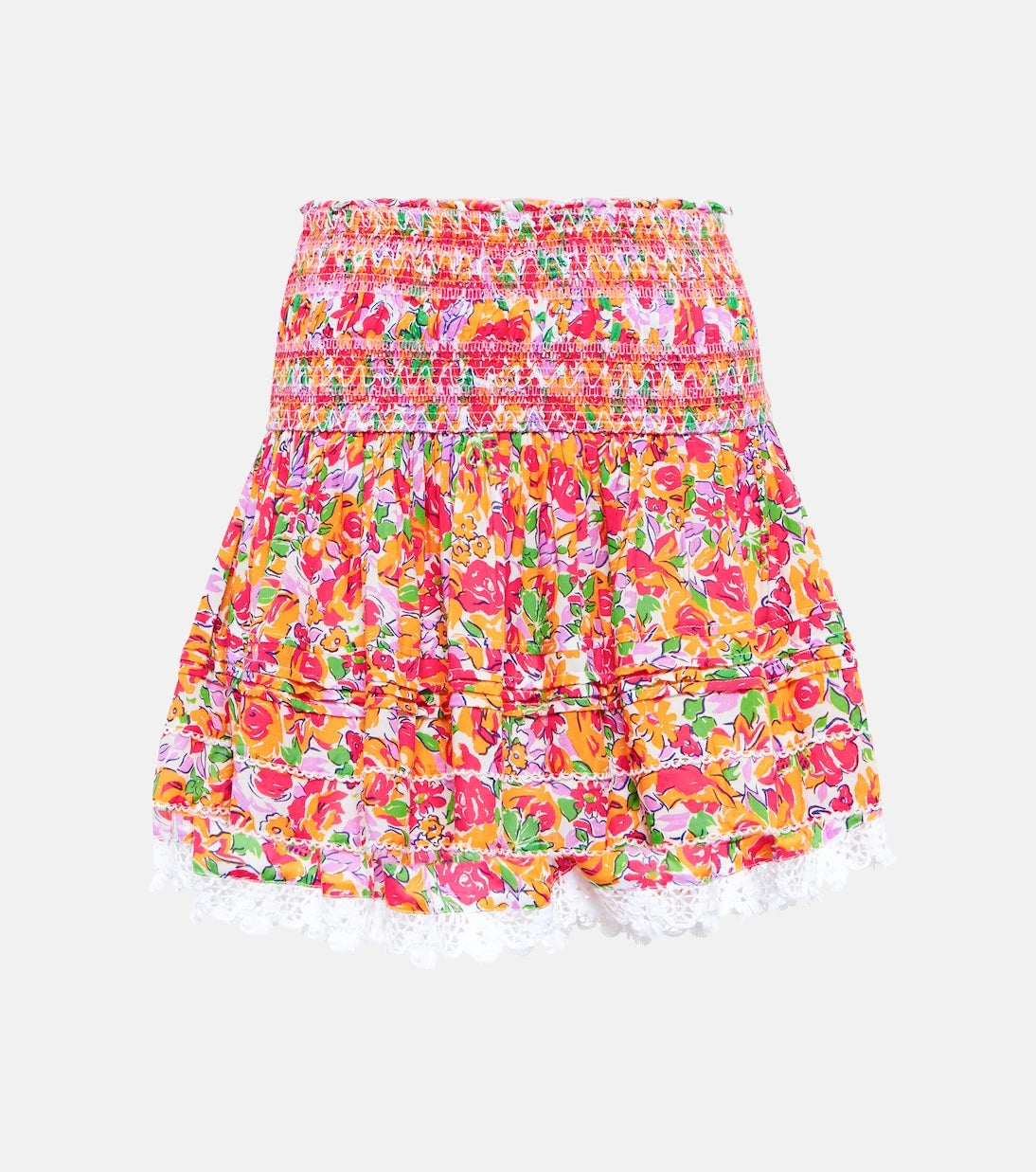 Poupette St Barth - Galia floral miniskirt
