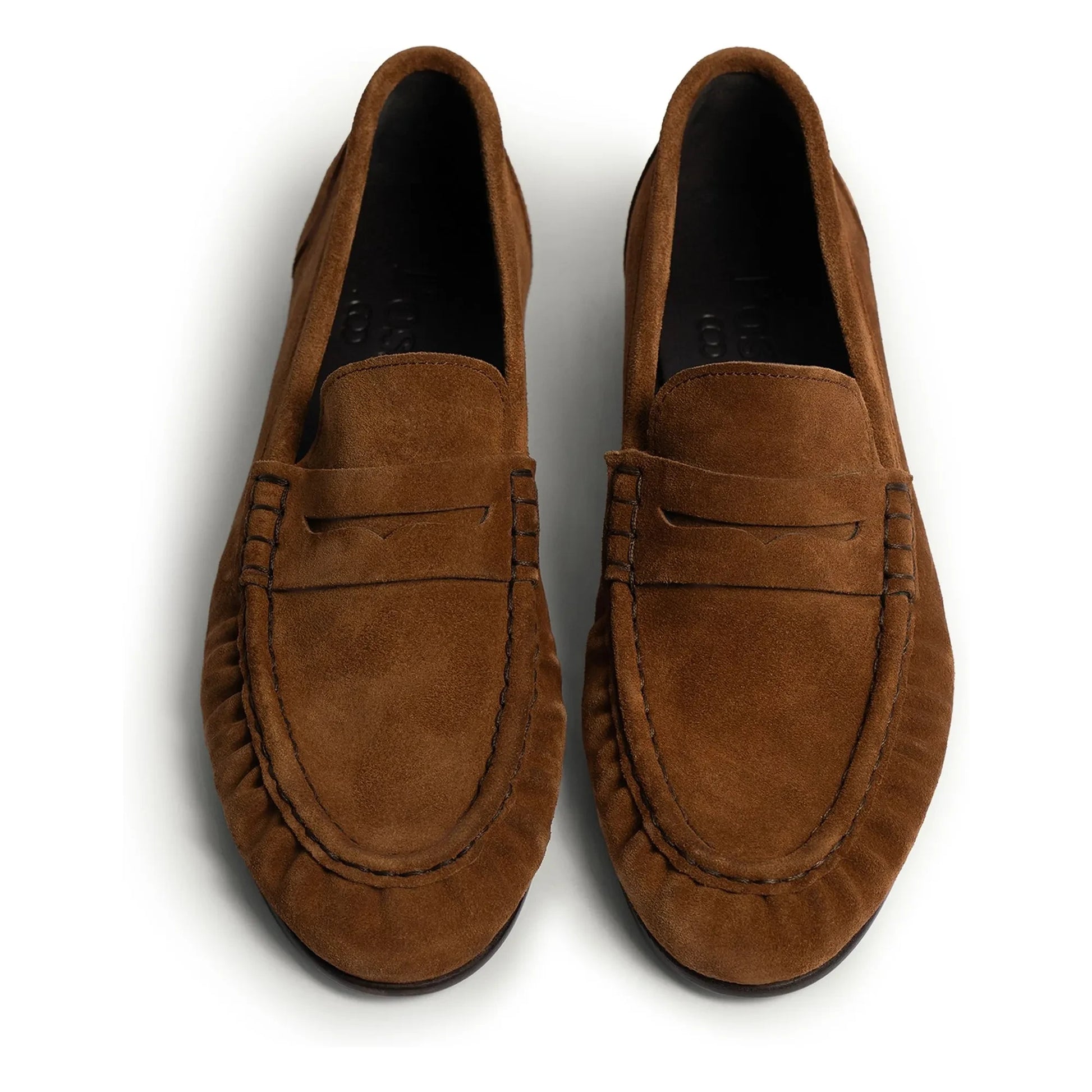 Posa - Suede loafers | Cognac