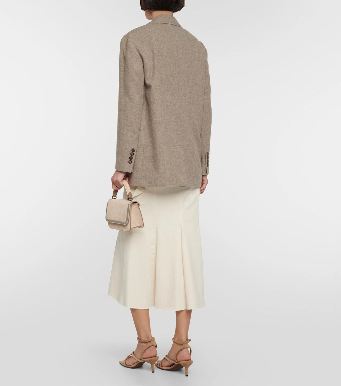 Brunello Cucinelli - Single-breasted yak wool blazer