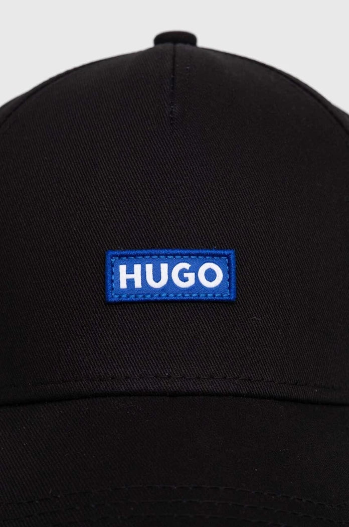 Памучна шапка с козирка Hugo Blue Alyce