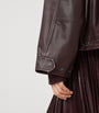 Clay Leather Jacket OXBLOOD RED