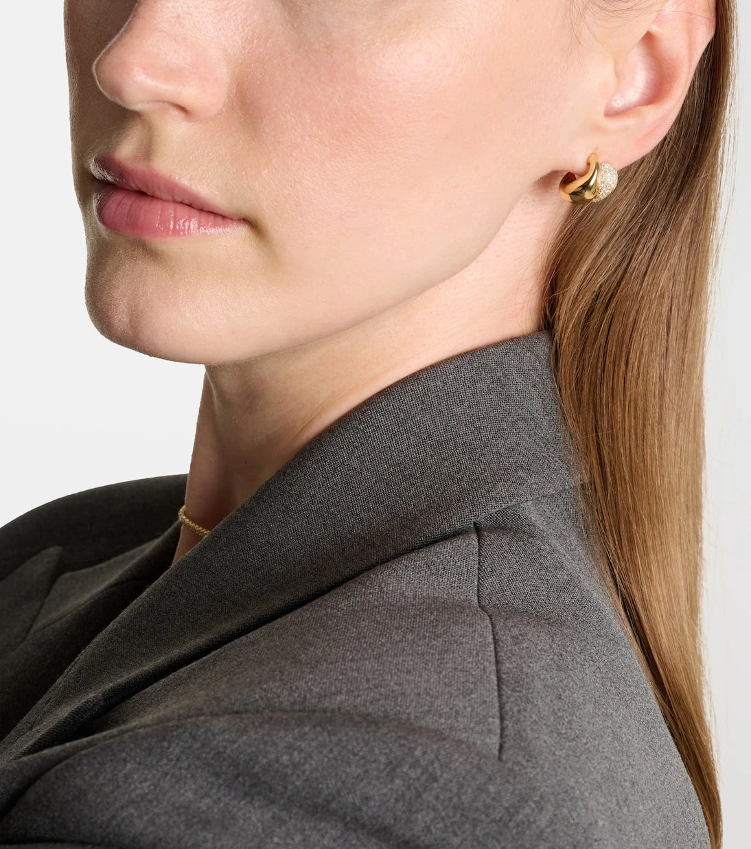 Shay Jewelry - 18kt gold earrings with diamonds