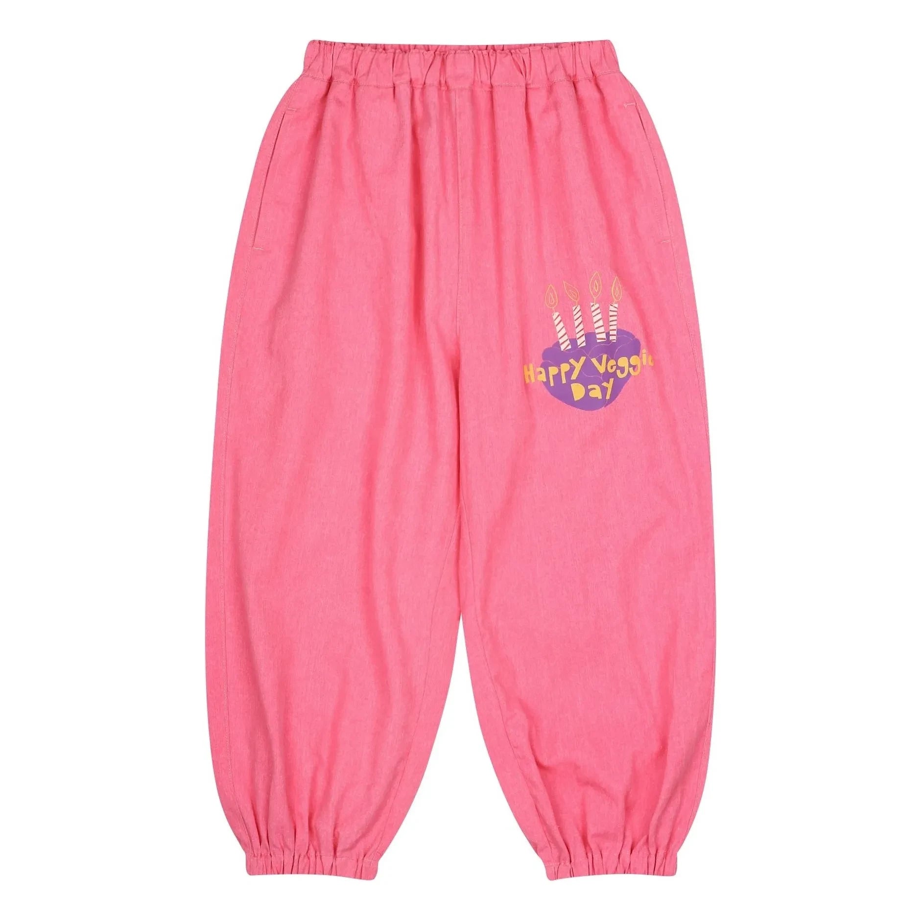 Jelly Mallow - Aladdin Happy Veggie Day pants | Pink