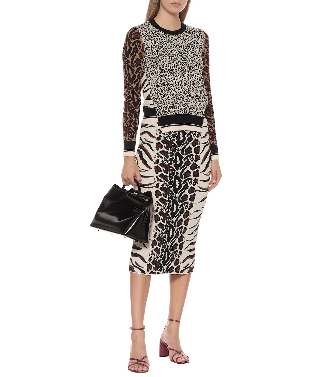 Stella McCartney - Animal-jacquard sweater