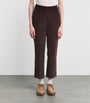 Weekend Max Mara Purple Corduroy Straight Trousers