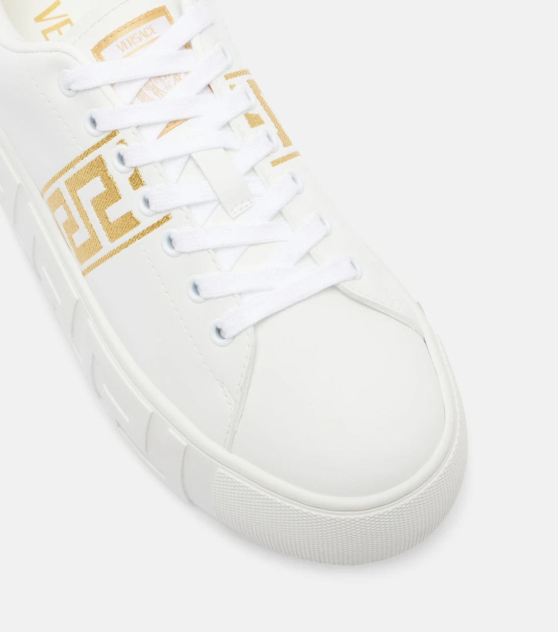 Versace - Greca embroidered sneakers