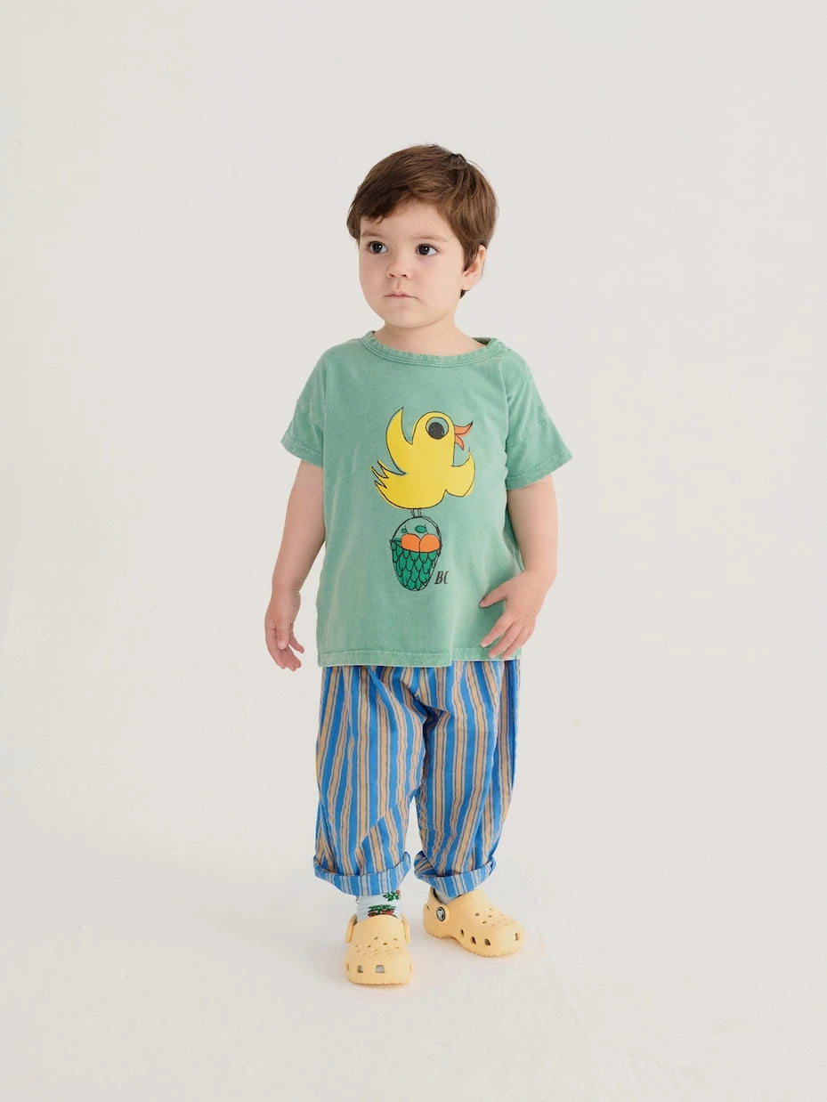 Bobo Choses - تي شيرت أطفال قطني بطبعة Flying Oranges