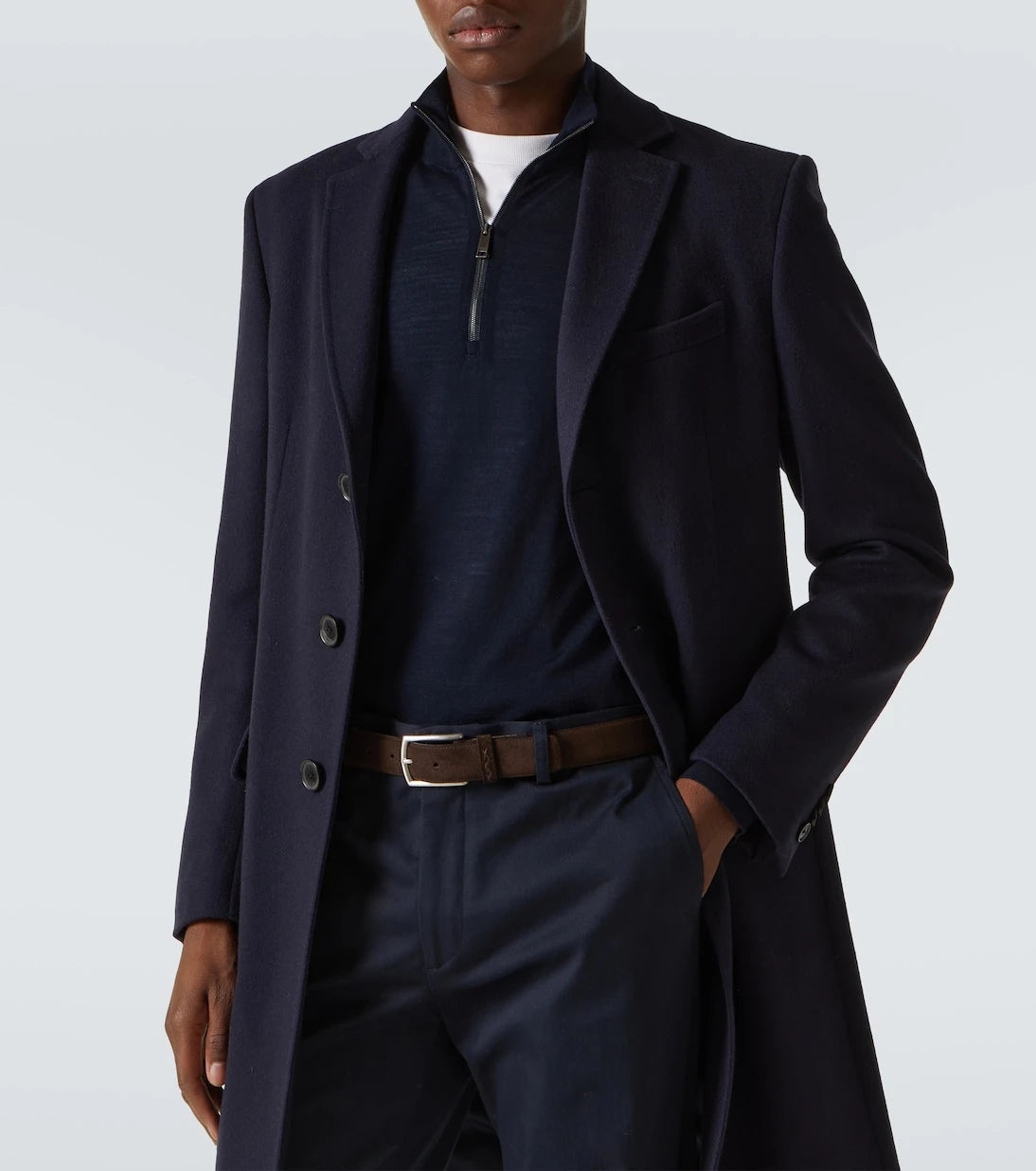 Zegna - Suede belt