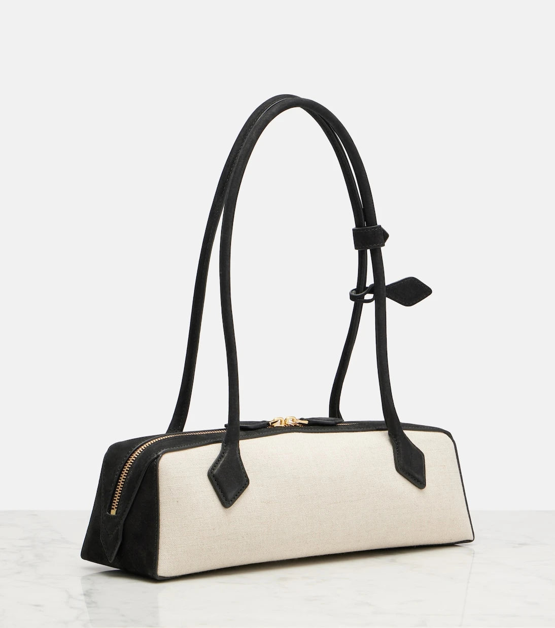 Alaïa - Le Teckel Medium canvas shoulder bag
