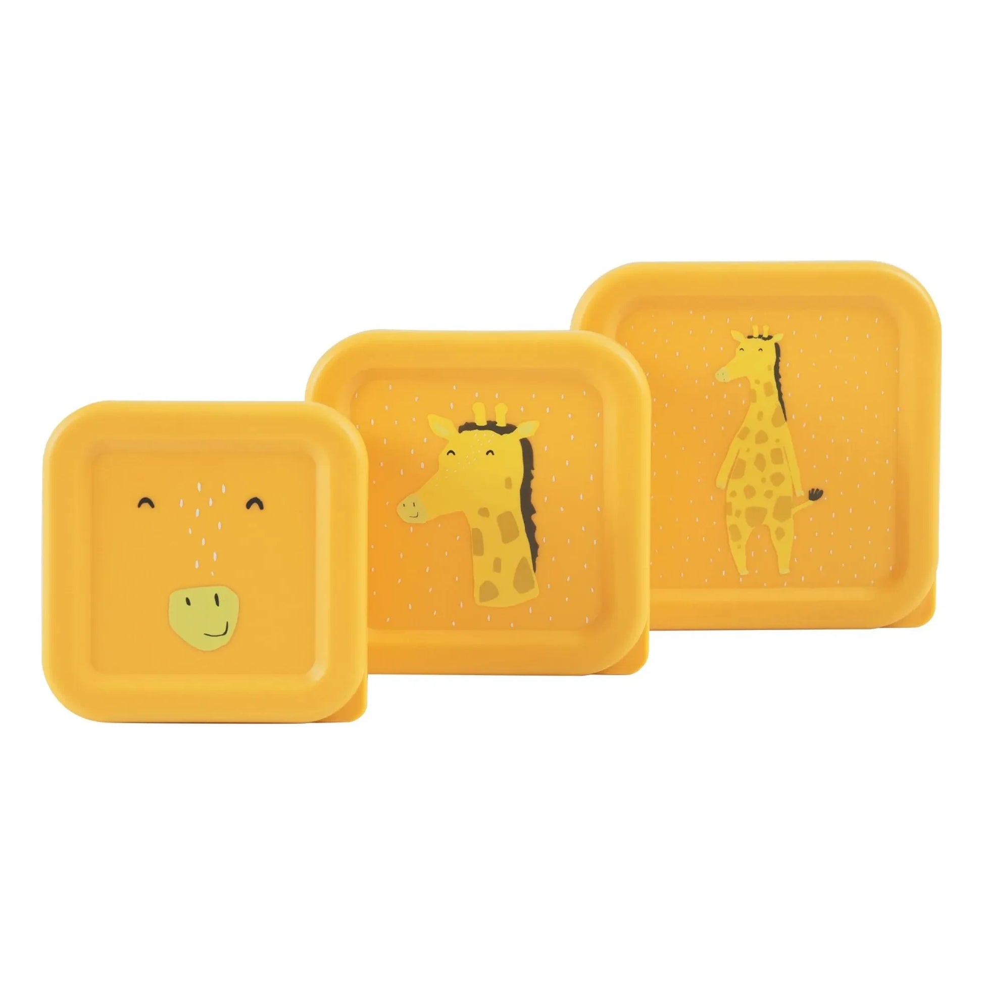 Trixie - Mr. Giraffe 3 Piece Snack Boxes | Apricot