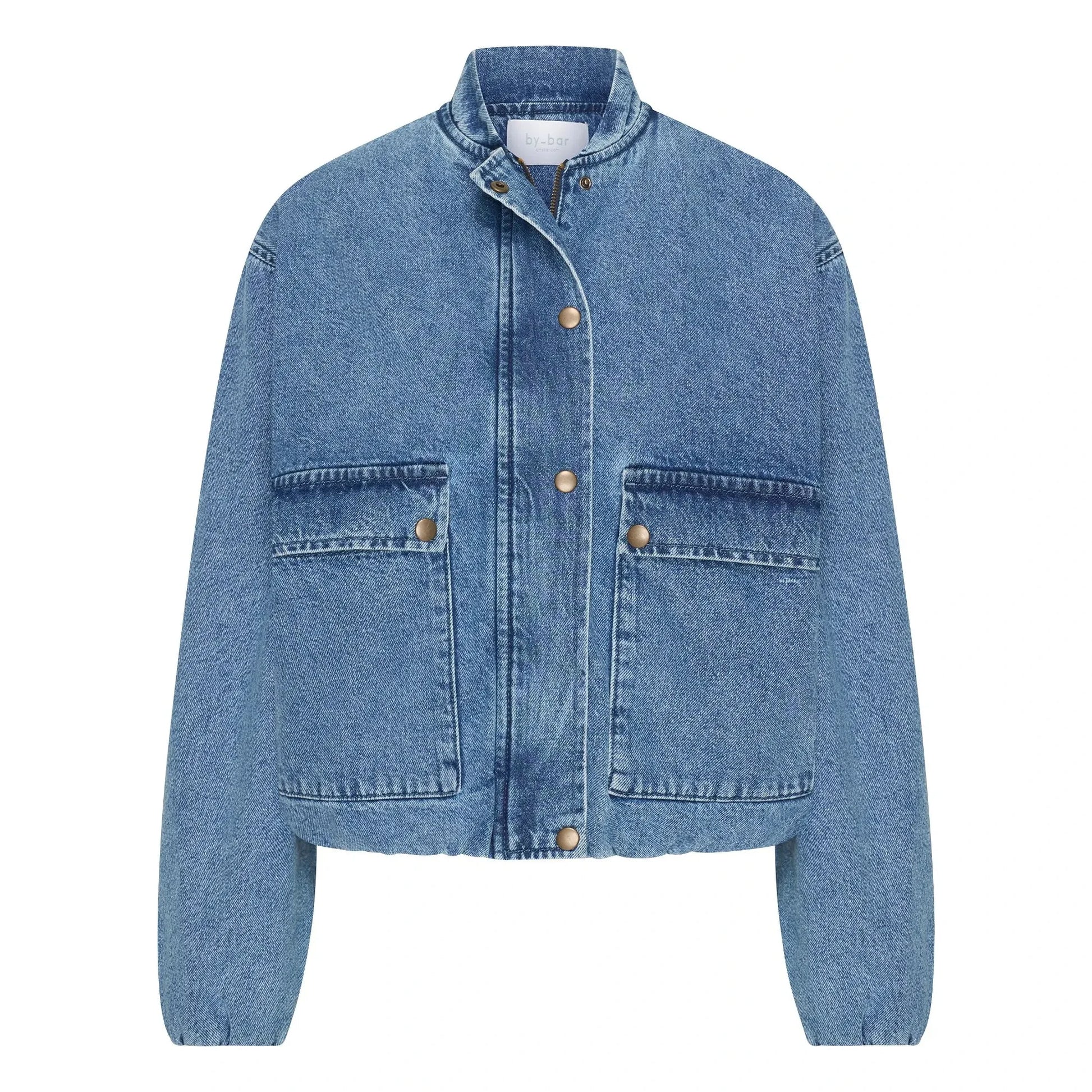 By Bar - Maggie Organic Cotton Denim Jacket | Denim blue
