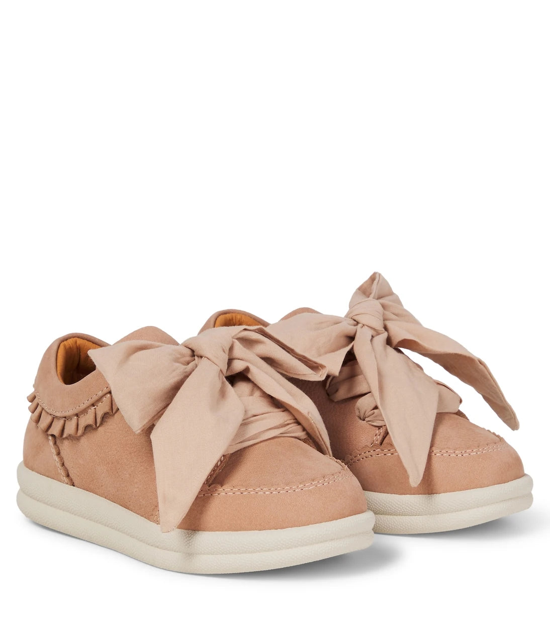 Donsje - Lexley bow-trimmed leather sneakers