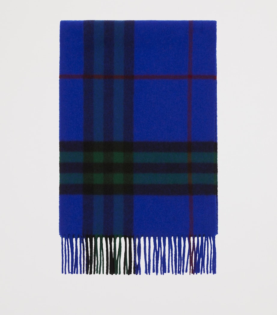 Cashmere Check Scarf