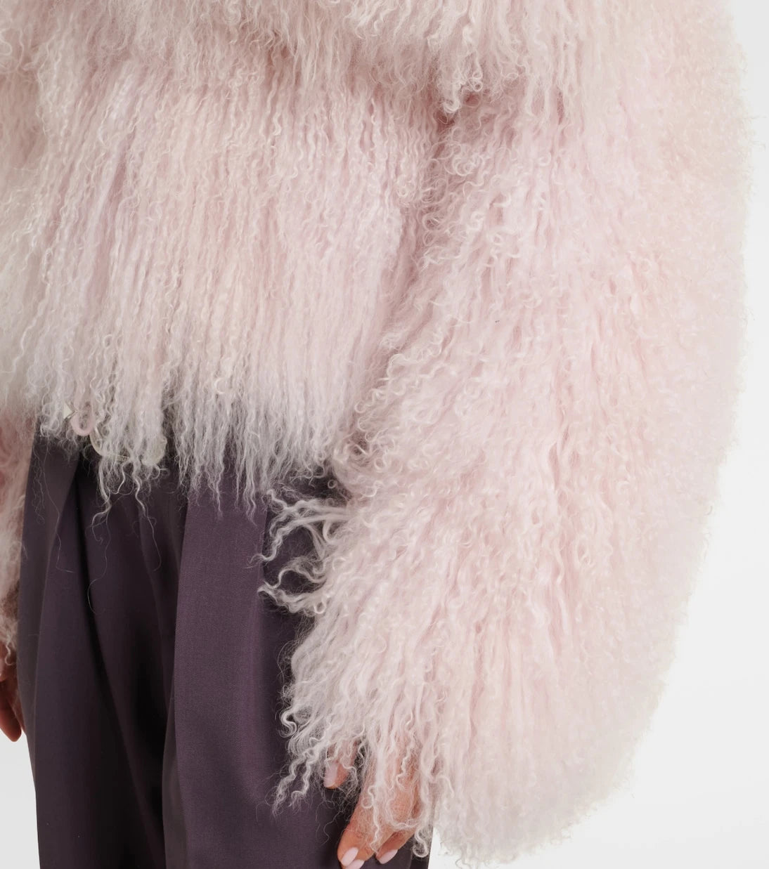 The Attico - Shearling jacket