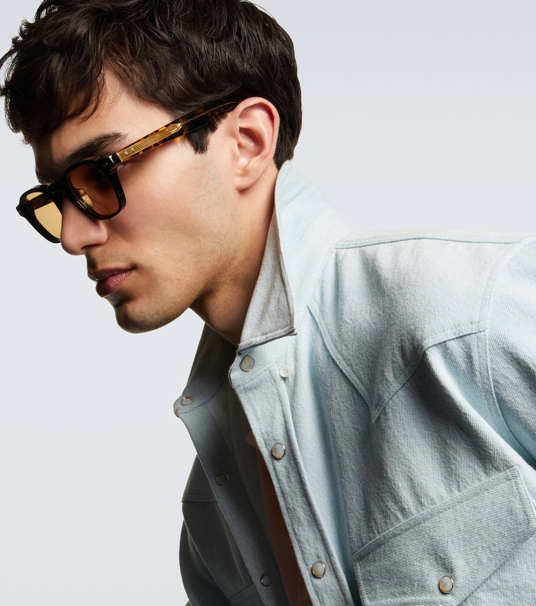 Jacques Marie Mage - Zephirin round sunglasses