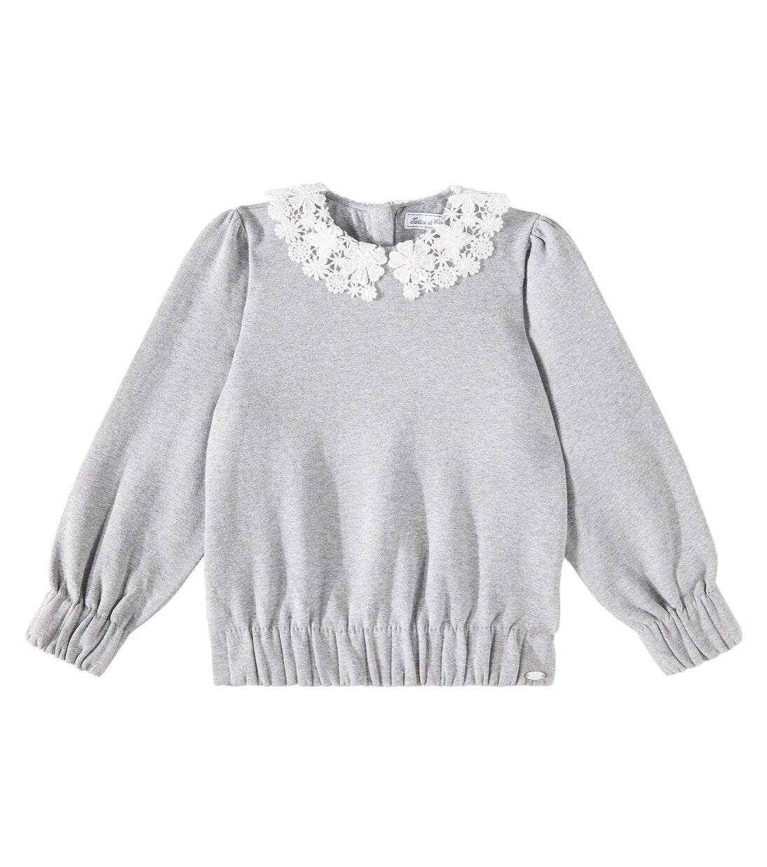 Tartine et Chocolat - Embroidered cotton jersey sweatshirt