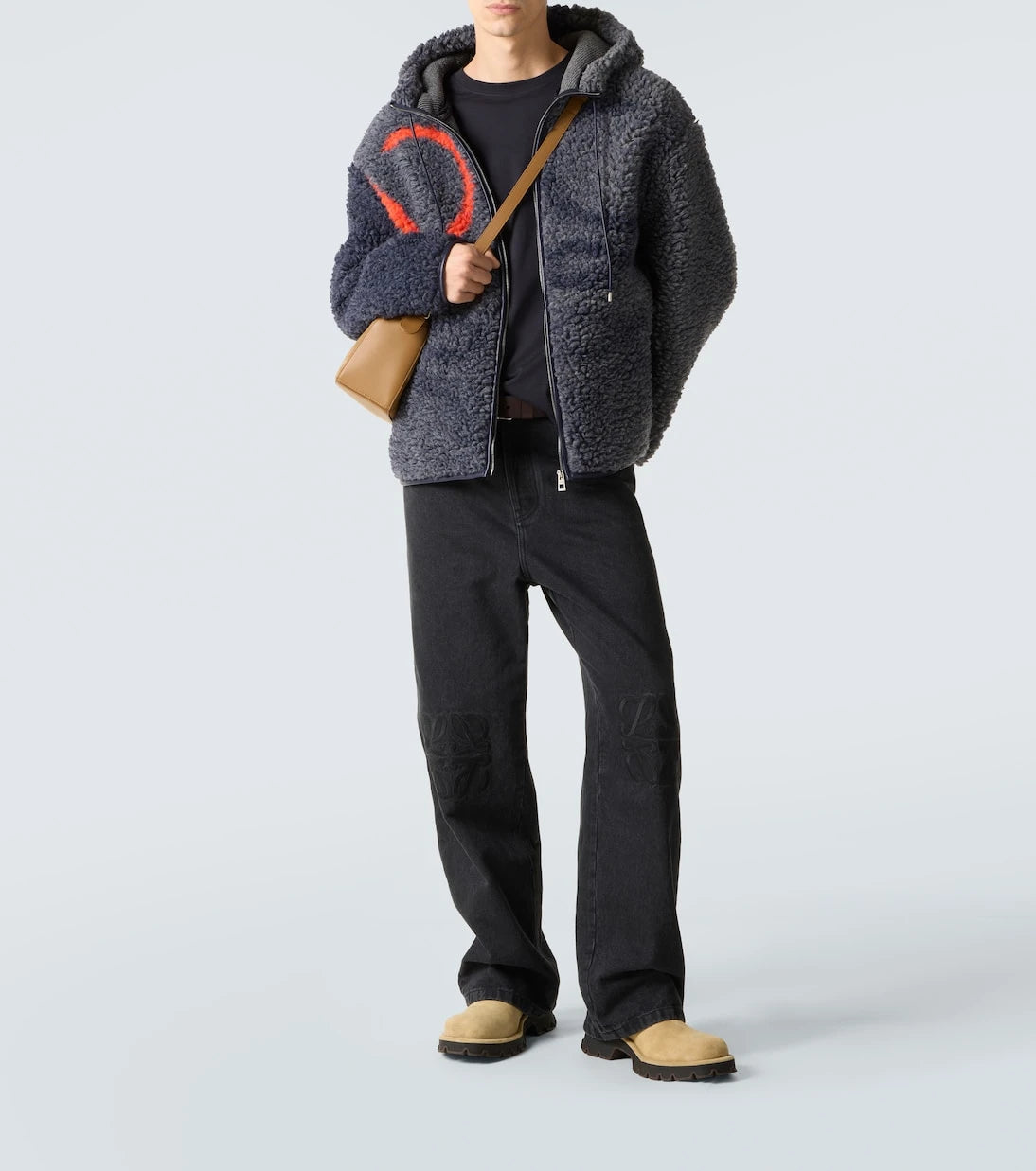 Loewe - Anagram جاكيت صوف جاكار