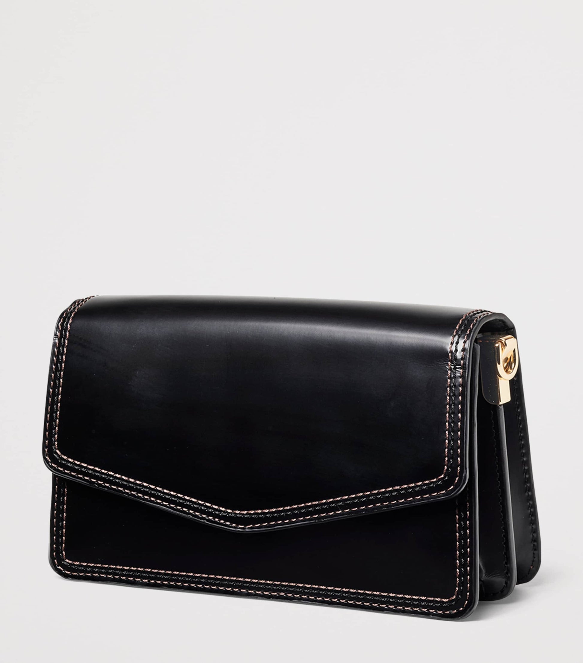 Leather Eliza Clutch Bag