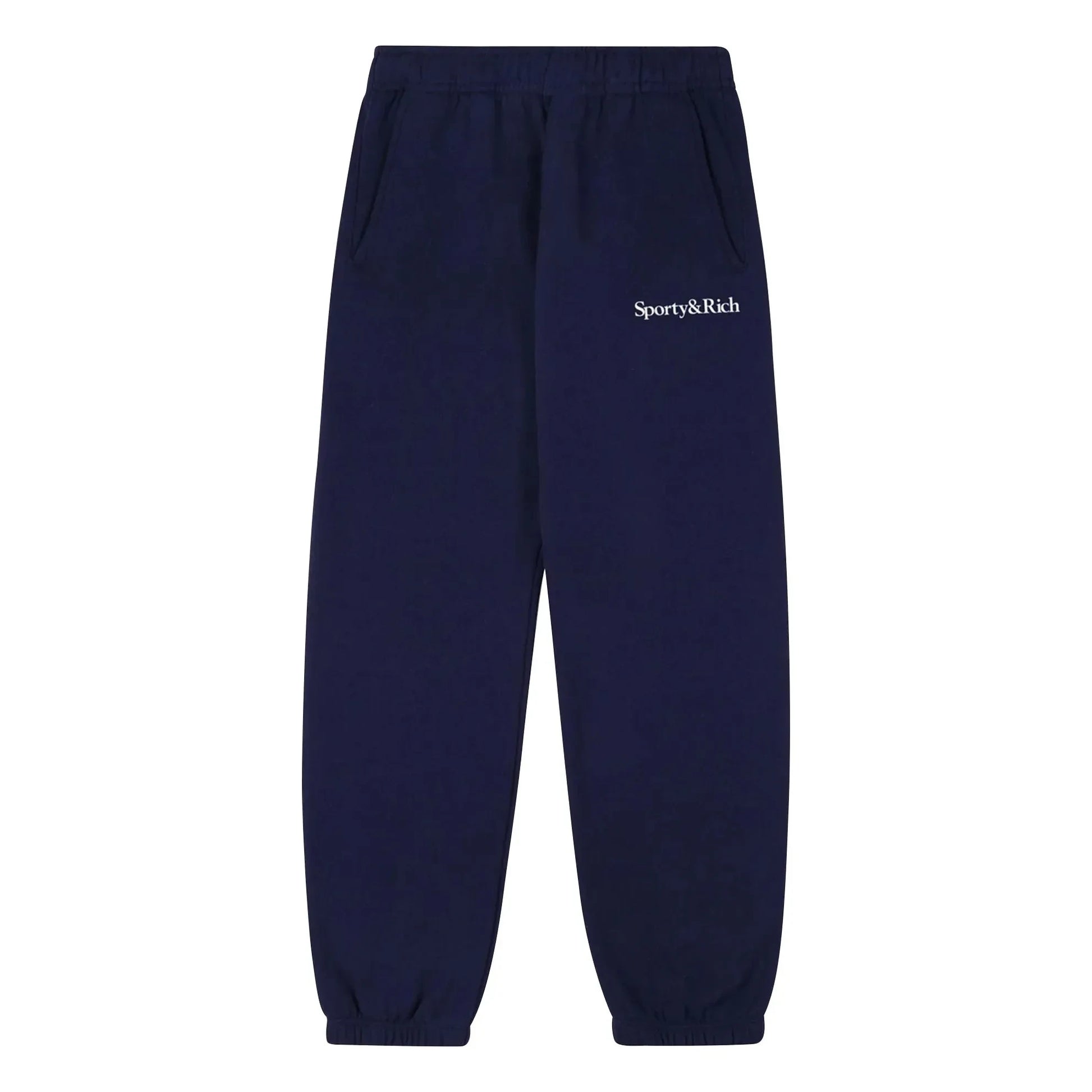 Sporty & Rich - Jogger Serif Logo | Navy blue