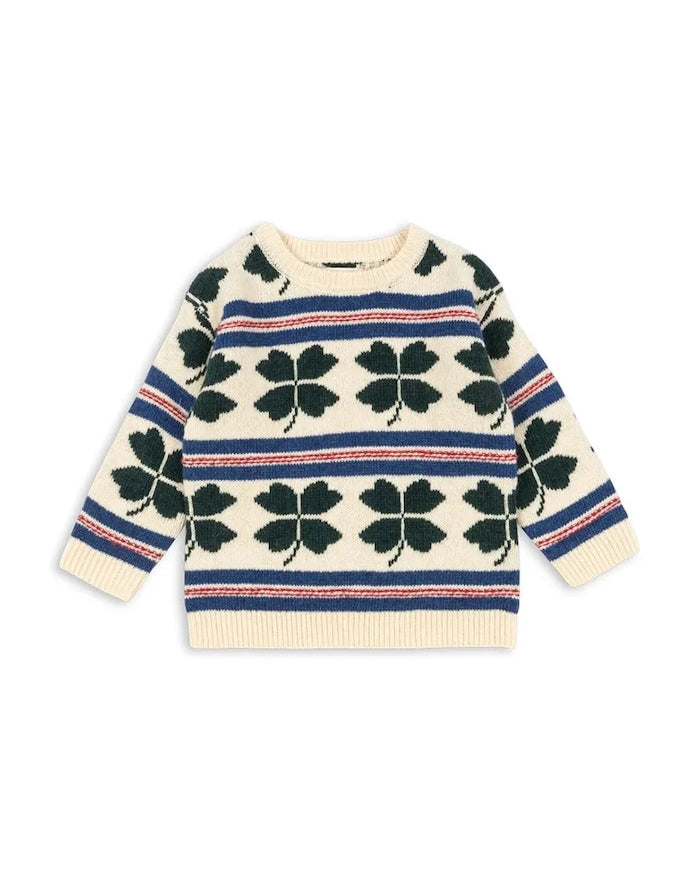 Konges Sløjd BILLI SWEATER Yünlü Çocuk Kazak