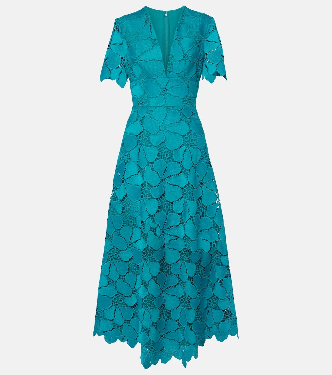 Elie Saab - Broderie anglaise maxi dress