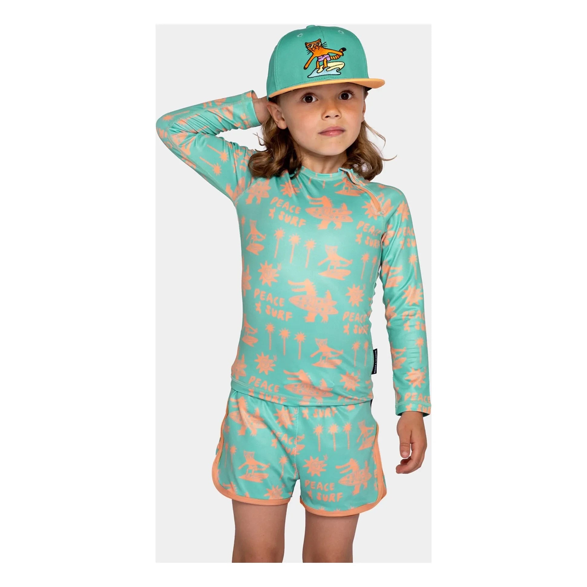 Beach & Bandits - Yaguah Catback UV protection T-shirt Recycled fibers | Green