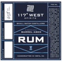117° West Barrel Aged Rum (750 ml)