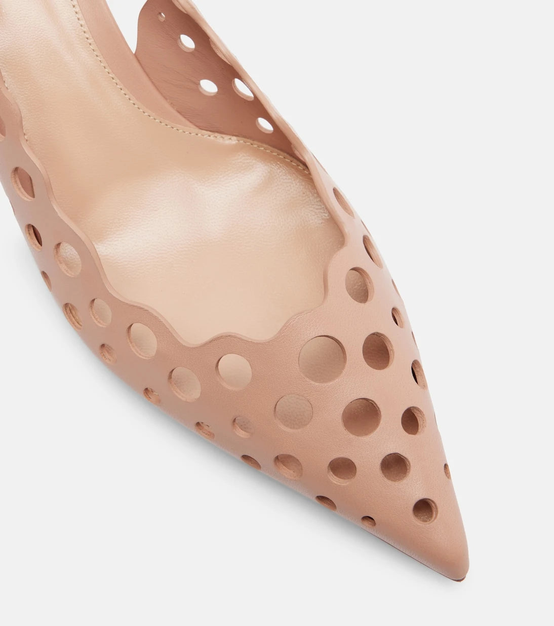 Gianvito Rossi - 55 leather slingback pumps
