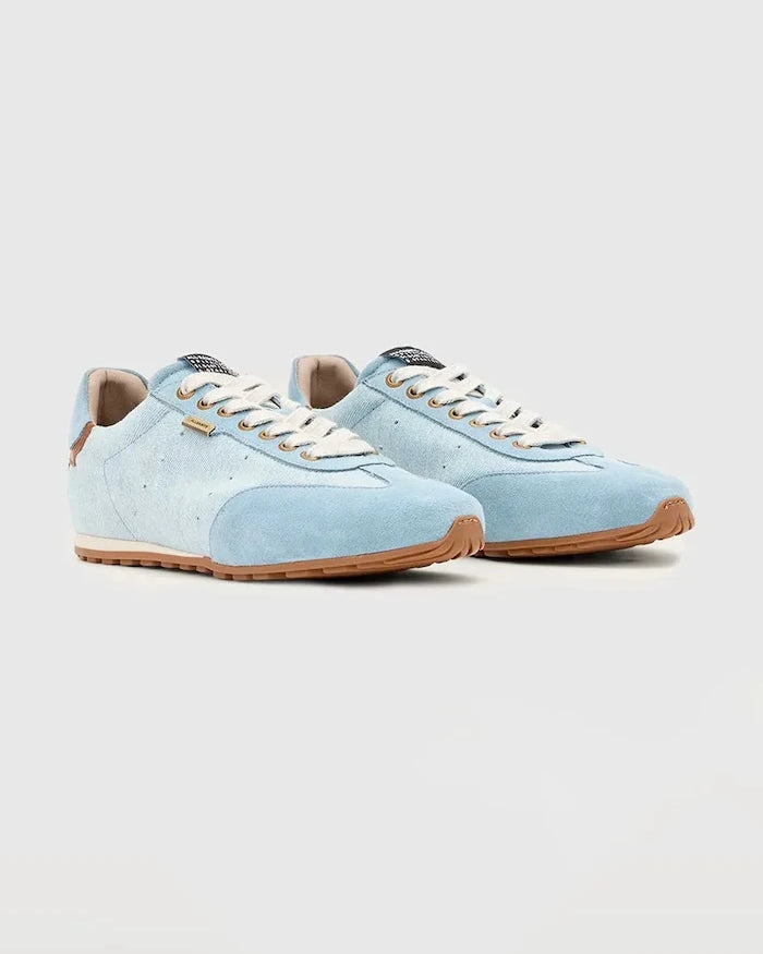 AllSaints Liam Low Top маратонки дамски от велур