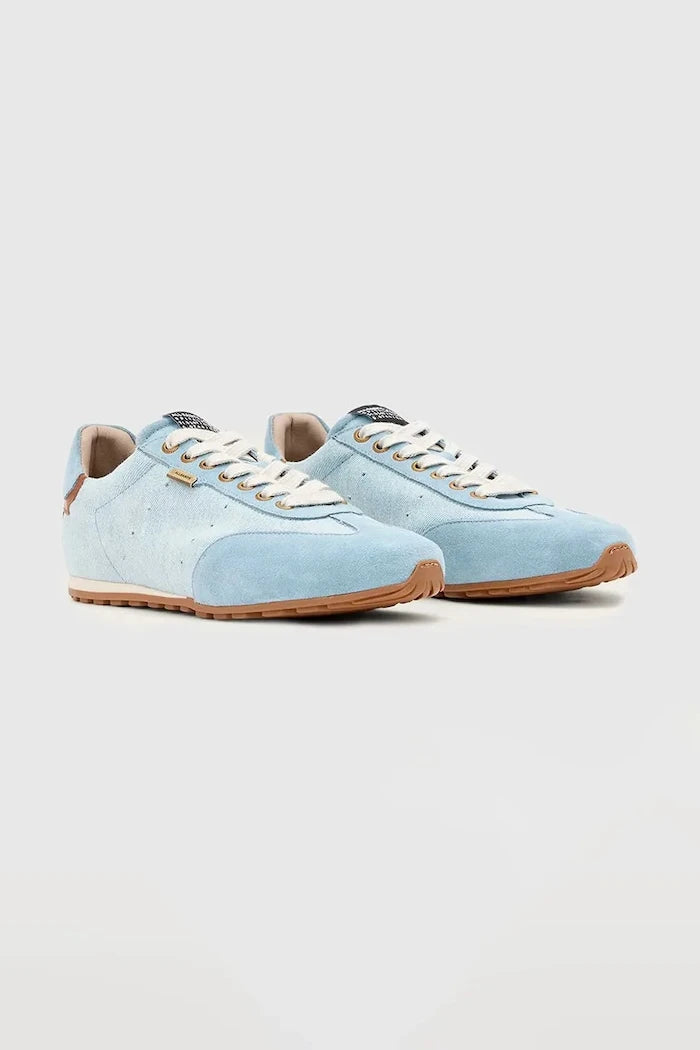 AllSaints Liam Low Top маратонки дамски от велур