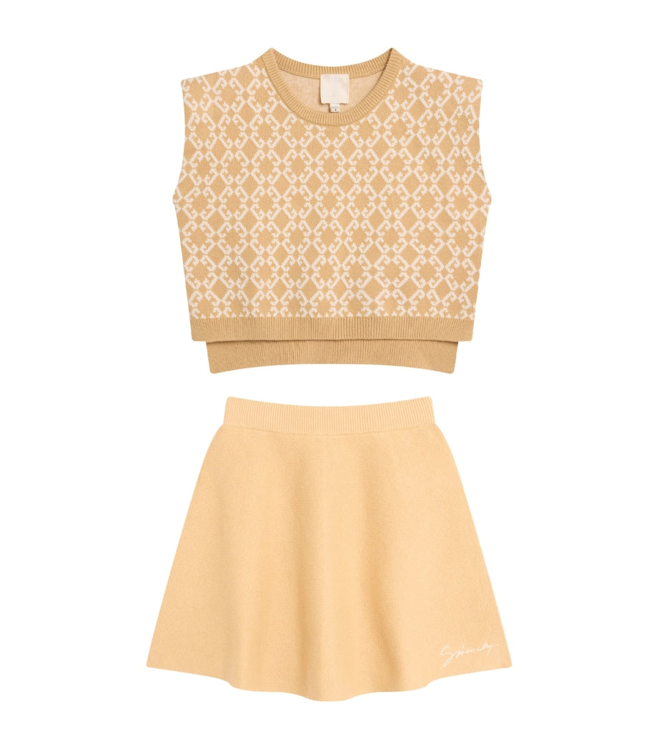 Givenchy Kids Sweater Vest and Skirt Set (4-12+ Years)