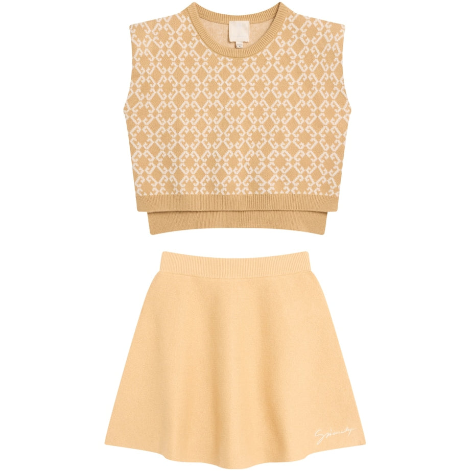 Givenchy Kids Sweater Vest and Skirt Set (4-12+ Years)