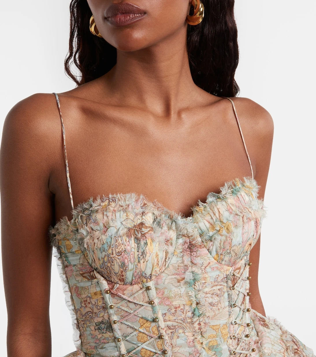 Zimmermann - Rebellion floral silk minidress