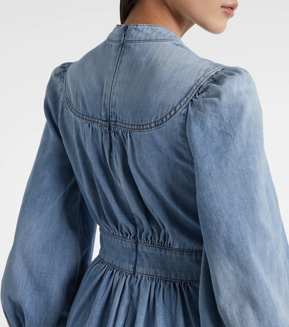 Zimmermann - Lucky denim midi dress