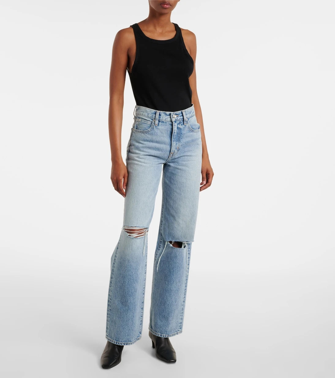 Slvrlake - Grace mid-rise wide-leg jeans