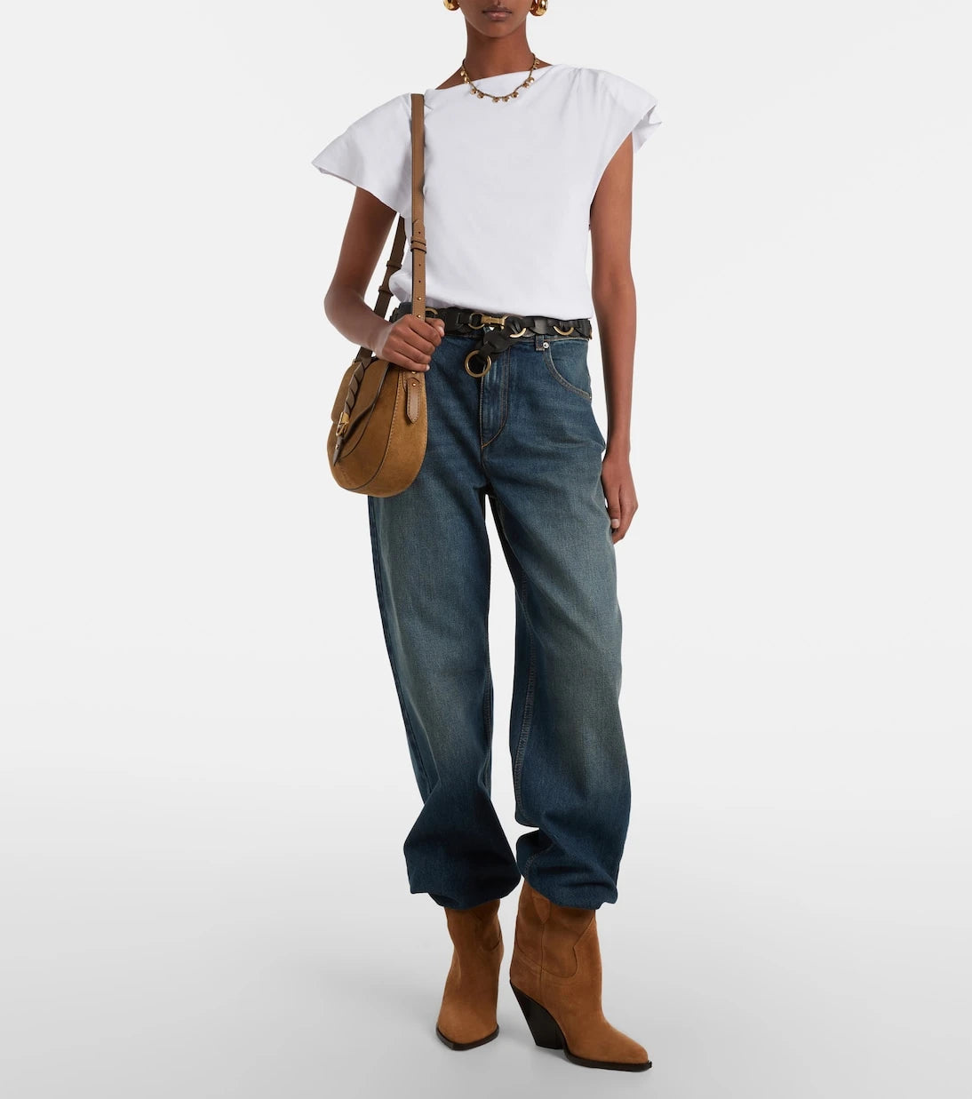 Isabel Marant - Altay Small suede shoulder bag