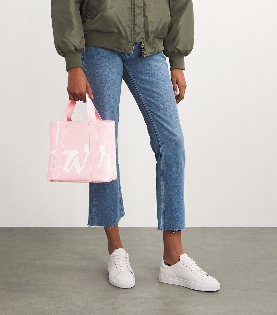 Mini Cotton Logo Tote Bag LIGHTPINK