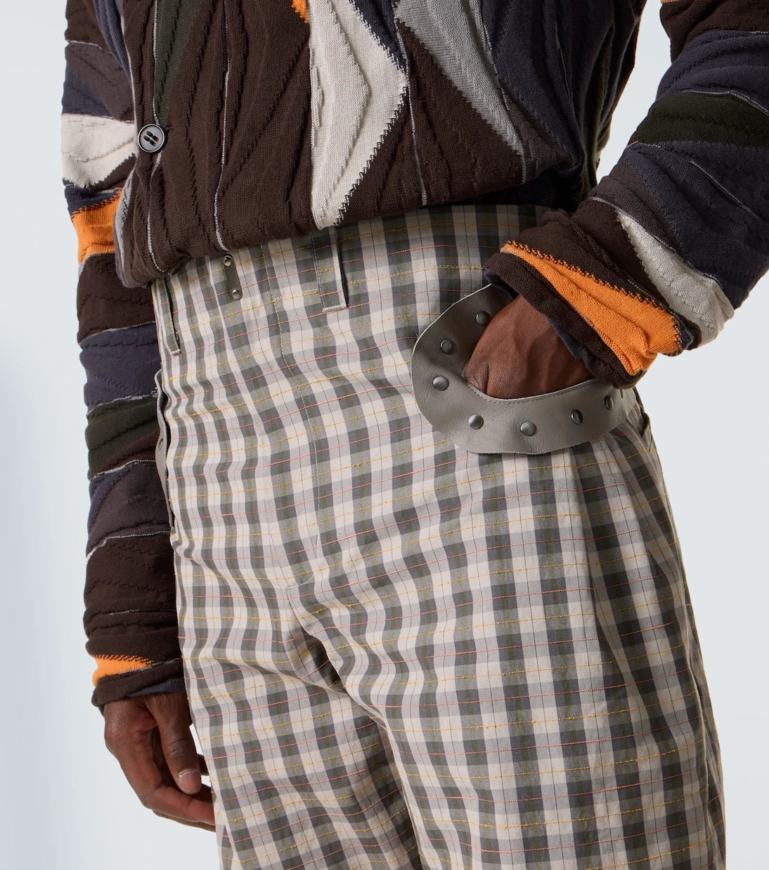Kiko Kostadinov - Fitz cotton-blend wide-leg pants