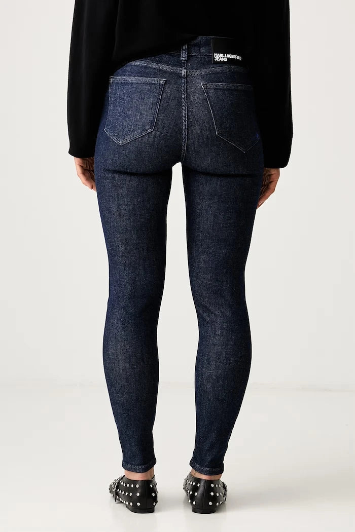 Karl Lagerfeld Jeans skinny kadın jean pantolon