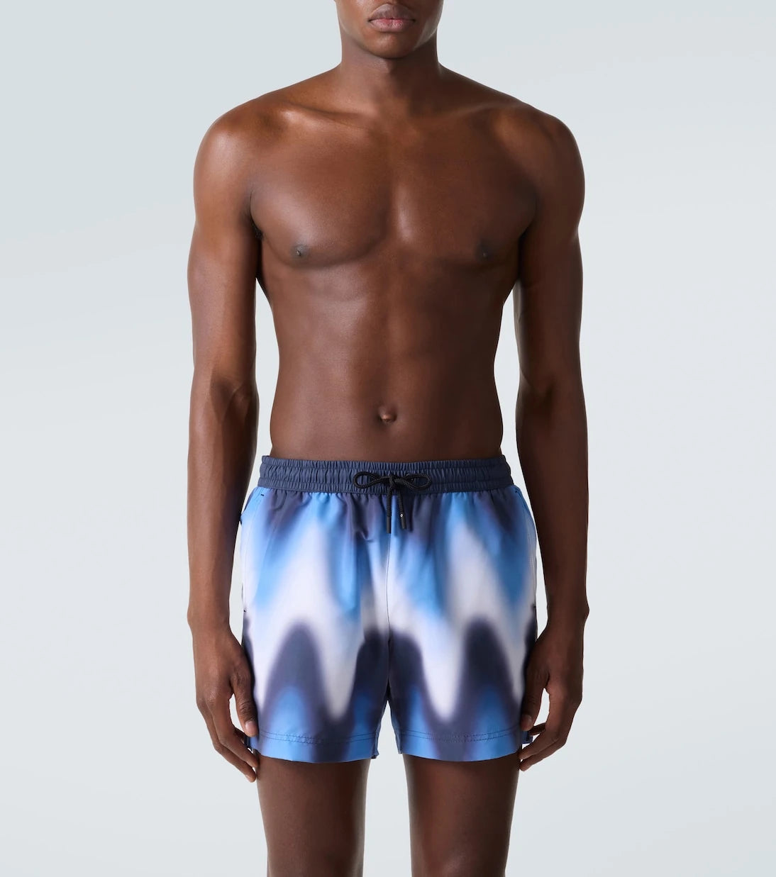 Commas - Printed swim trunks