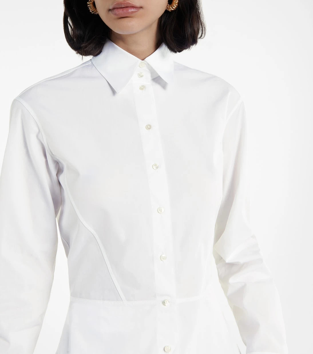 Alaïa - Cotton poplin shirt