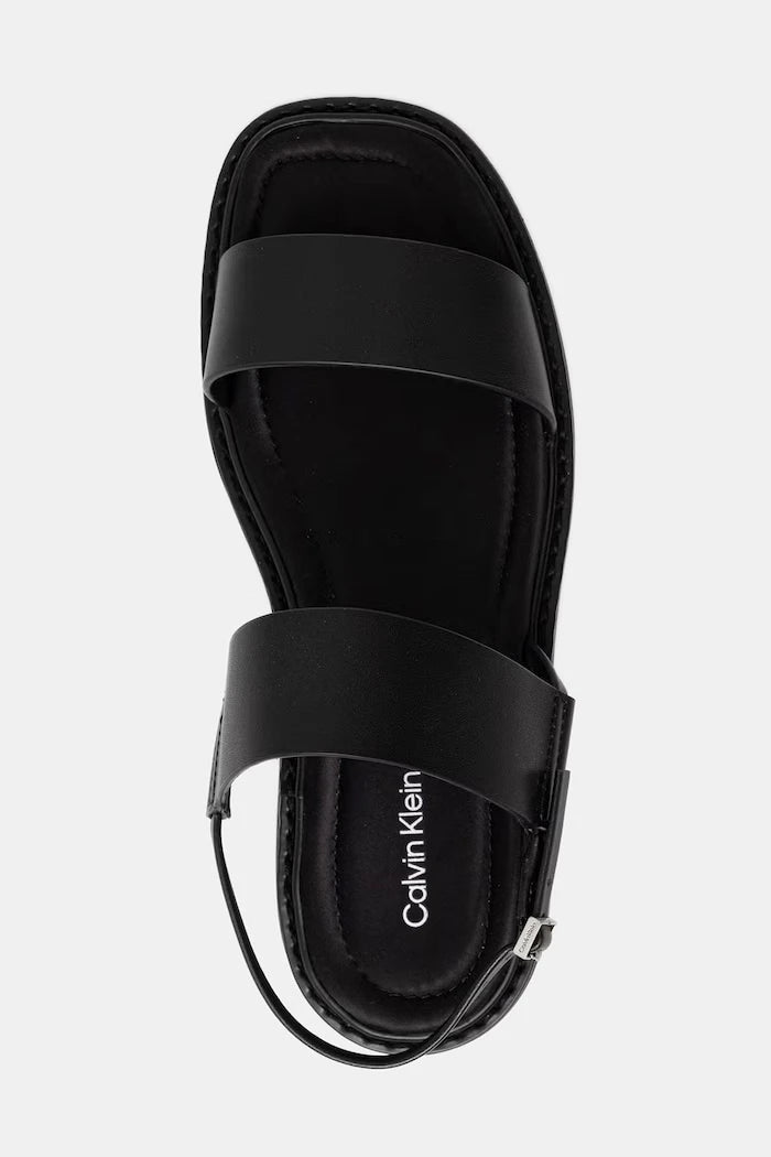 Calvin Klein сандали дамски SQ MOLDED SANDAL SLIN LTH