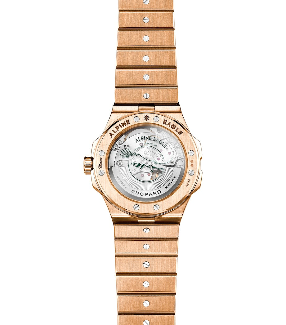 Chopard Rose Gold Alpine Eagle Watch 41mm