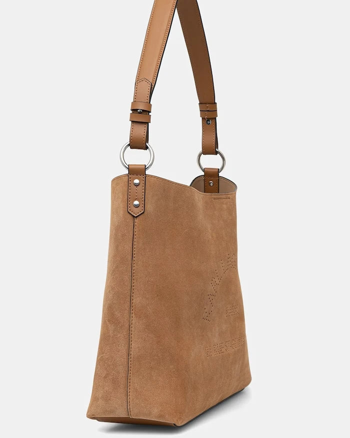 Karl Lagerfeld kadın süet shopper çanta K/DAILY