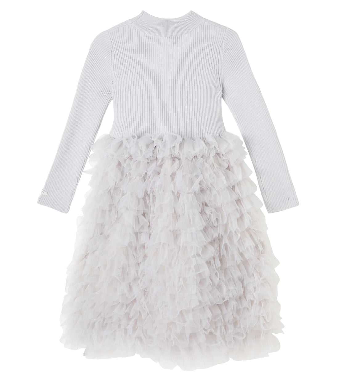Donsje - Cecilly ruffled wool-blend tulle dress