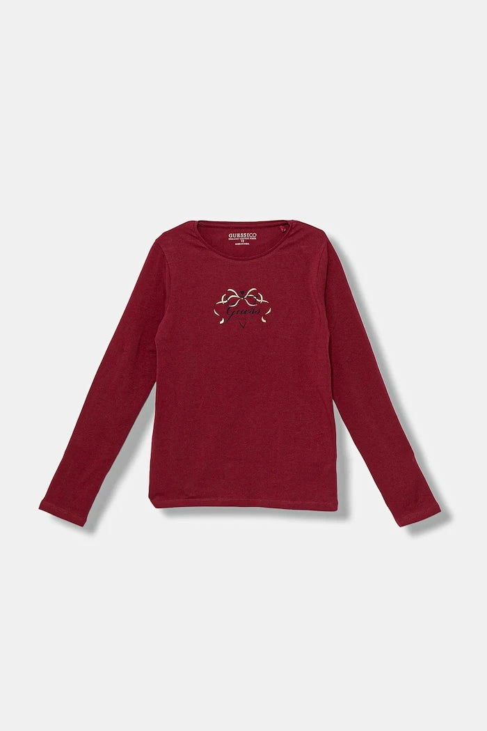 Детска блуза с дълги ръкави Guess