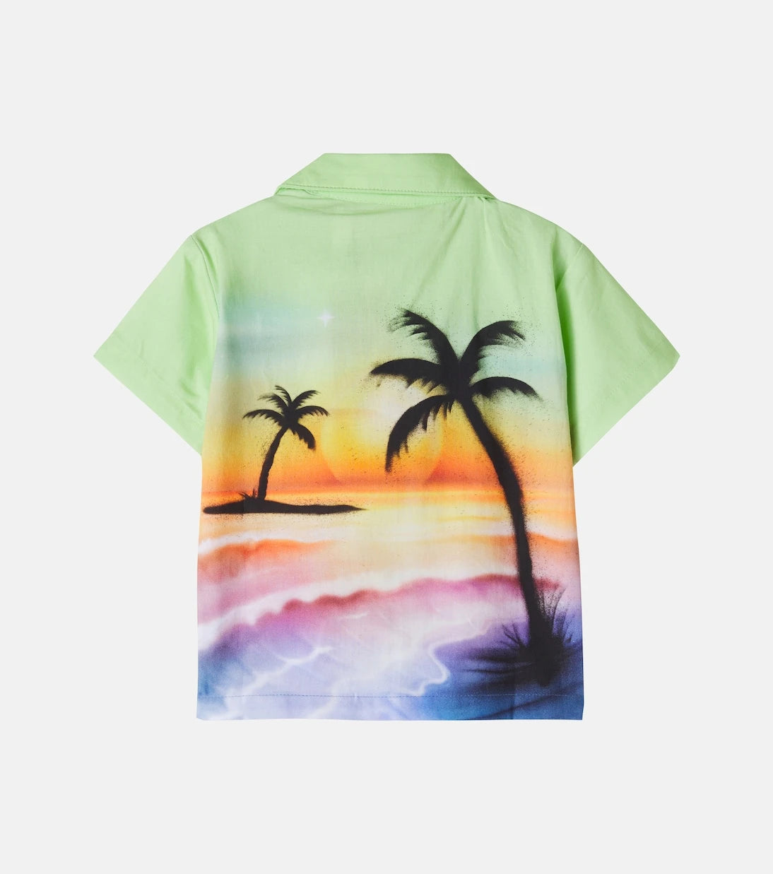 Molo - Baby Eyou printed cotton shirt